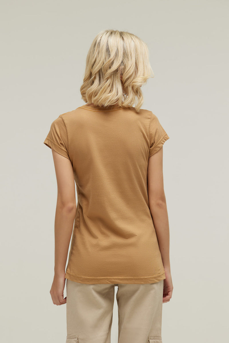 CAMISETA FEMININA EM ALGODÃO
