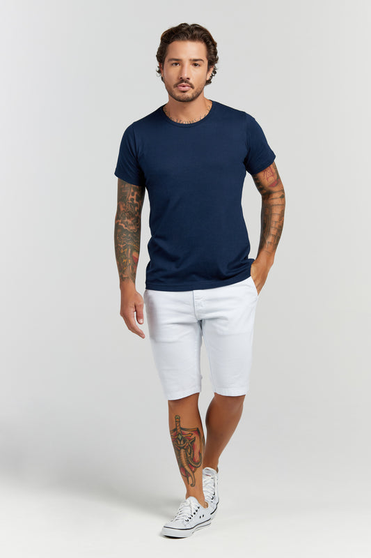 CAMISETA MASCULINA EM ALGODÃO