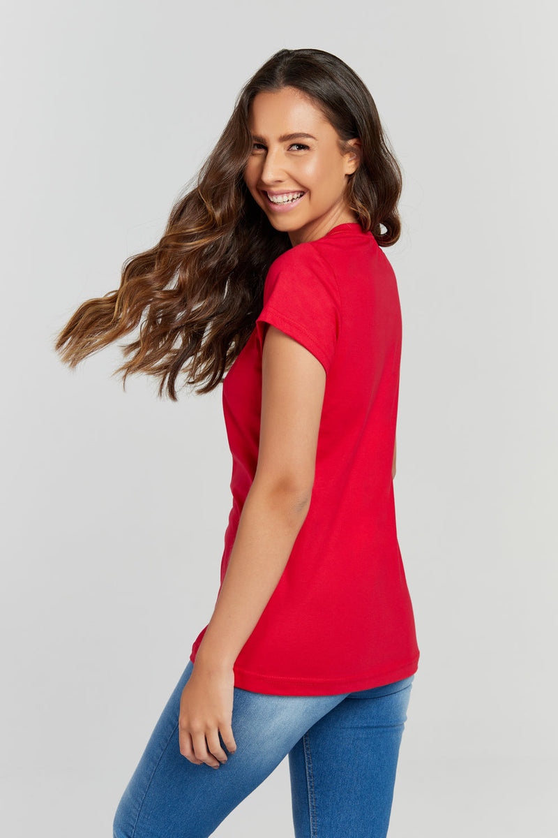 CAMISETA FEMININA EM ALGODÃO