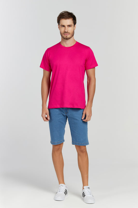 CAMISETA MASCULINA EM ALGODÃO